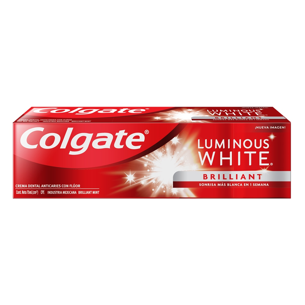 COLGATE LUMINOUS WHITE 48 75 ML