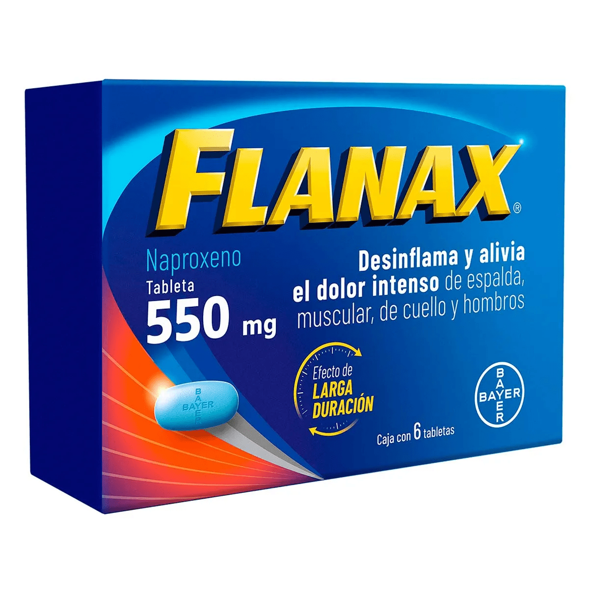 FLANAX 105 6 550 MG