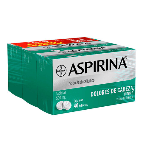 ASPIRINA 0.5 36 3 40 TABS