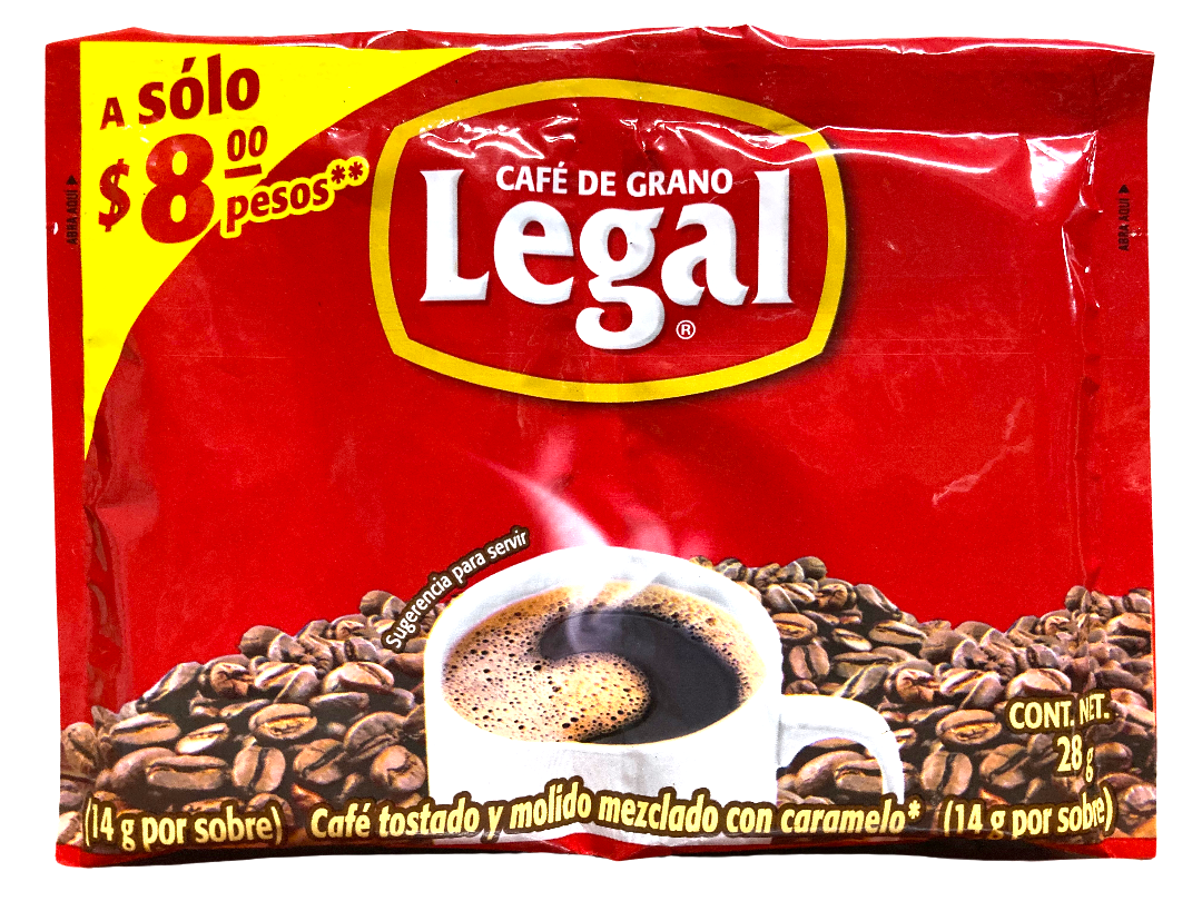 CAFE LEGAL 6 60 14 GR. PZ CJ