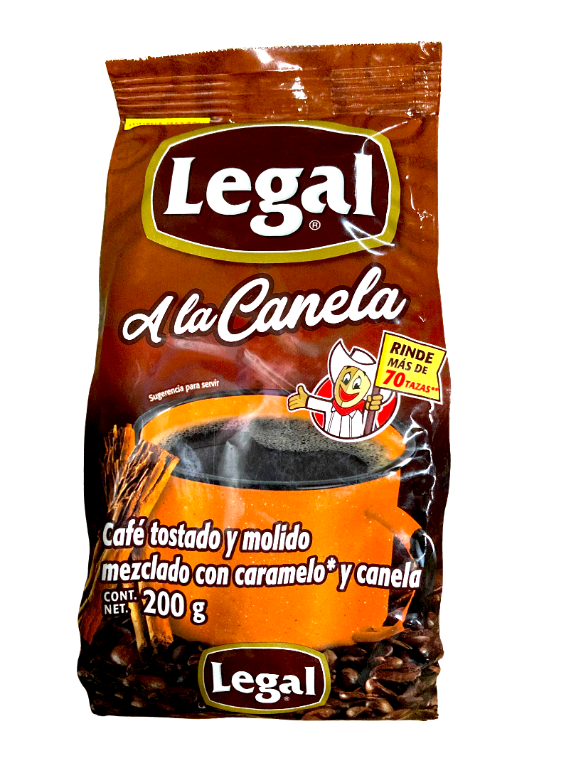 CAFE LEGAL 24 200GR C CANELA