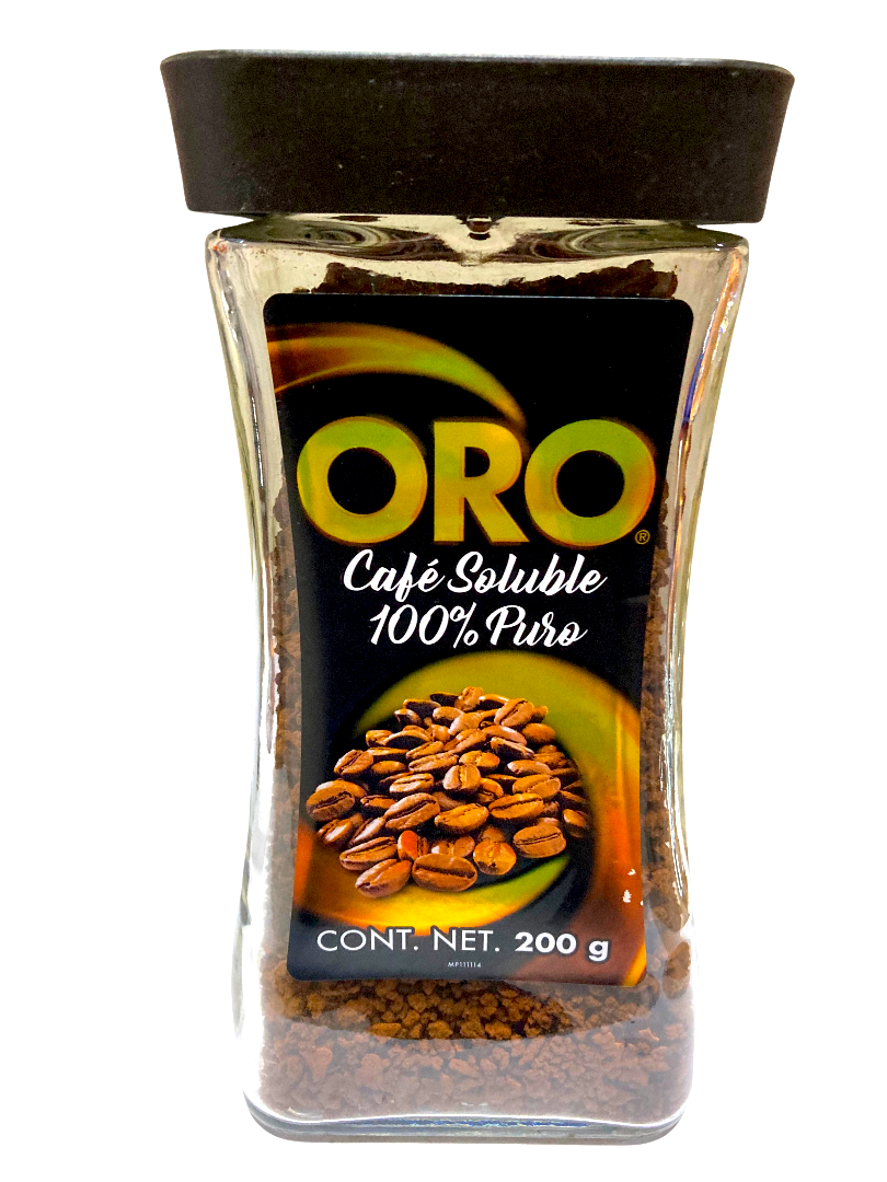 CAFE ORO 12 200 GR FCO SOLUBLE