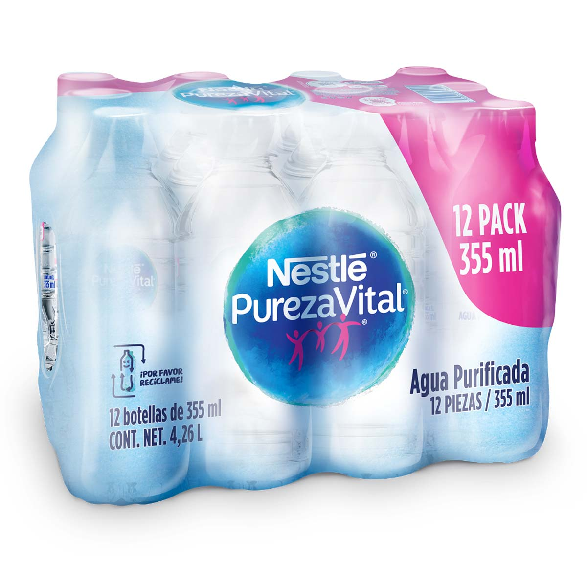 AGUA NESTLE P VITAL 1 12 355